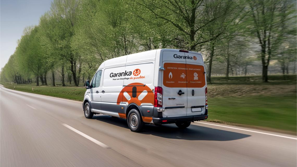 Camion Garanka sur la route