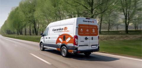Camion Garanka sur la route