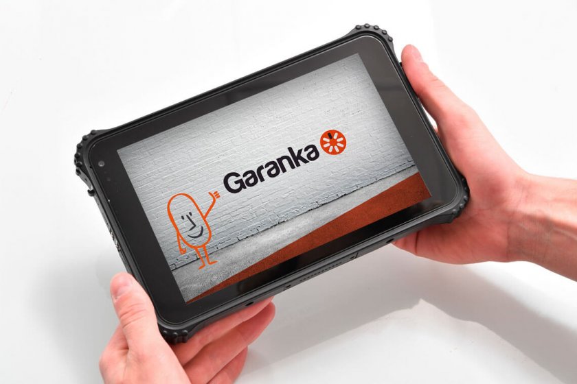 Tablette pour le technicien Garanka