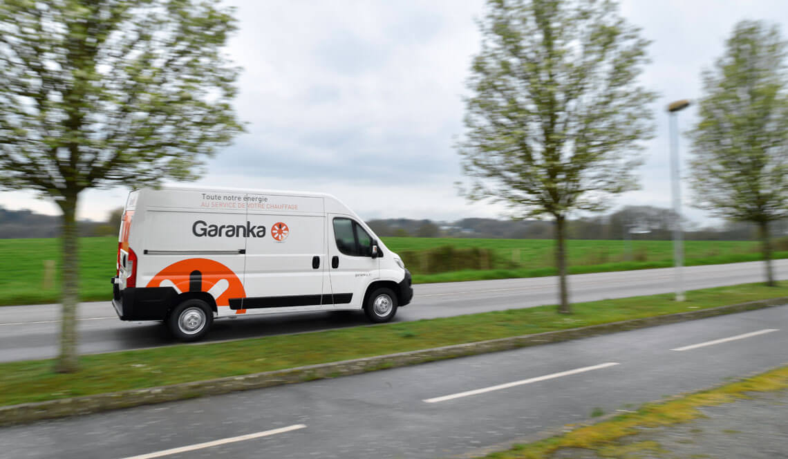 Camion Garanka sur la route