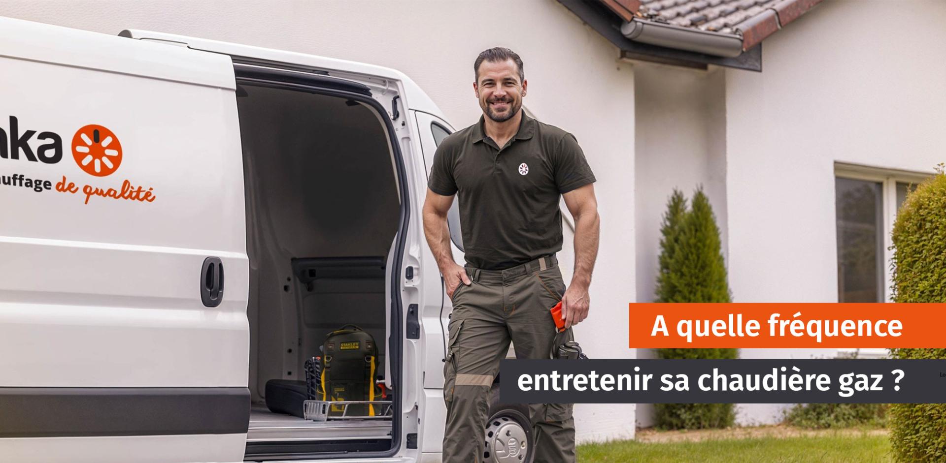 technicien prenant ses outils pour l