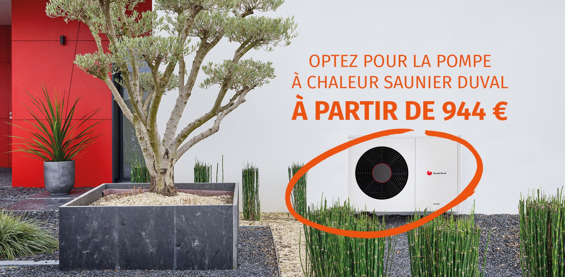 pompe à chaleur à partir de 944€