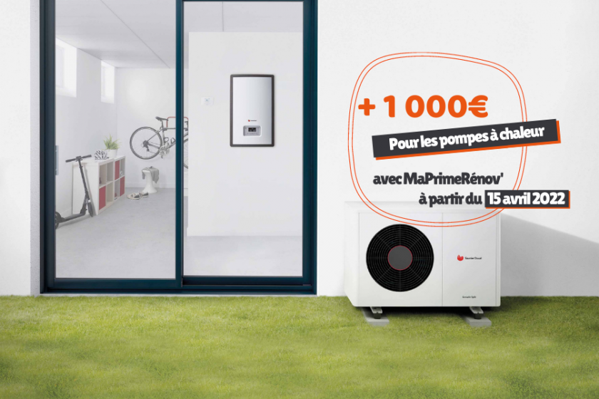 Offre pompe à chaleur 1000€