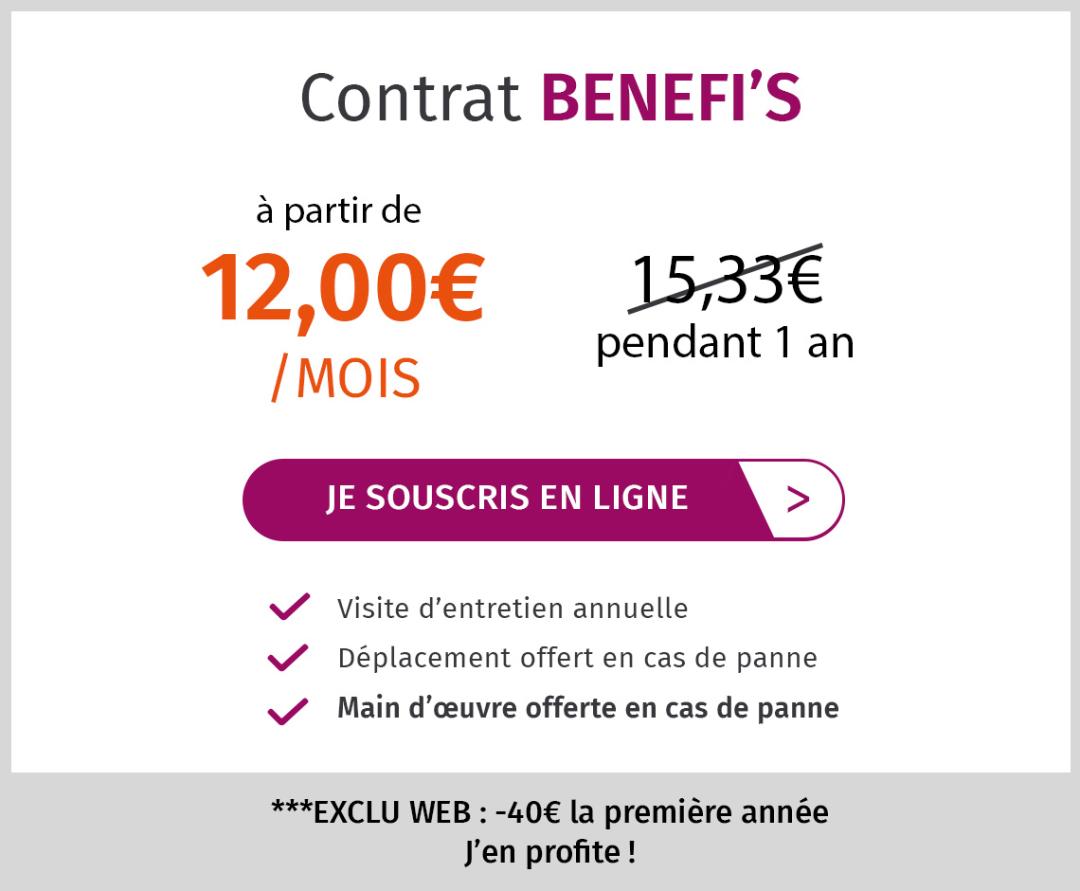 Offre remise 40€ contrat entretien chaudière gaz Garanka