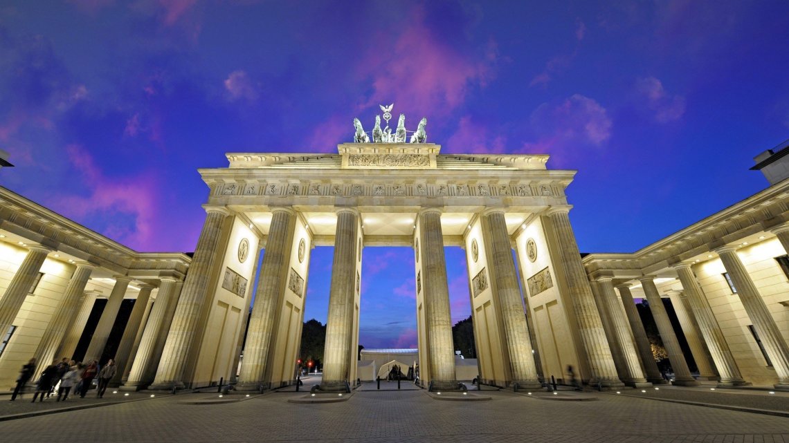 brandenburg gate monument à berlin