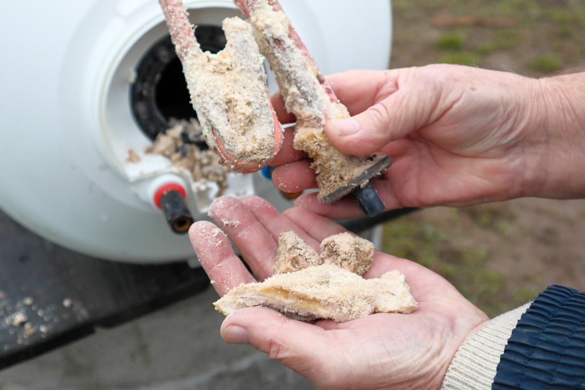 Présence de Calcaire dans une chaudiere gaz
