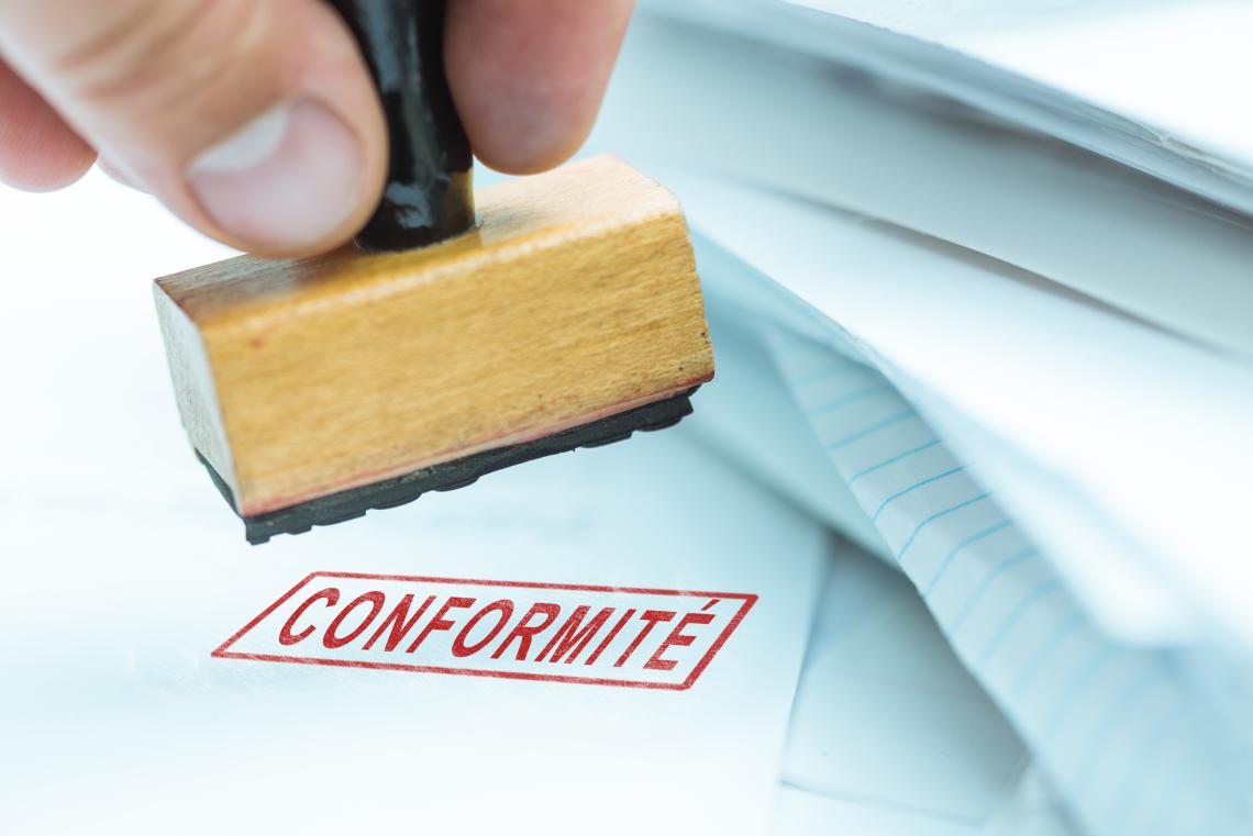 certificat de conformité