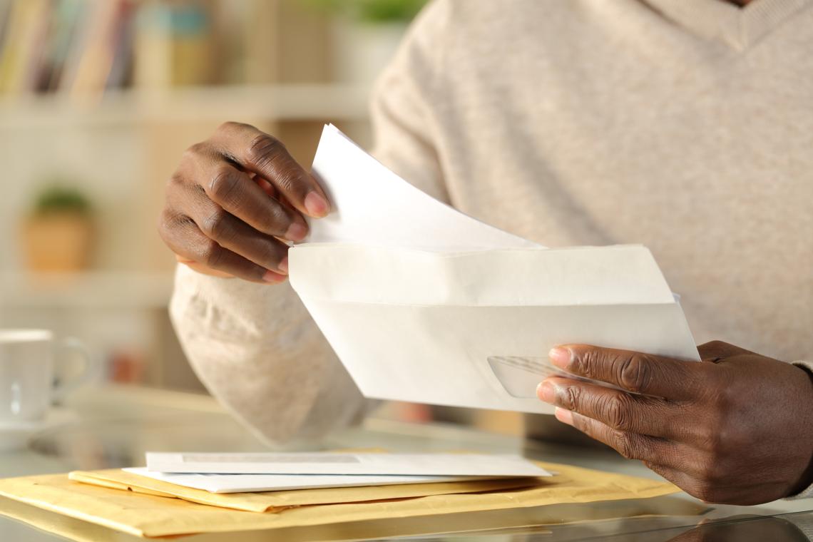 Courrier de client