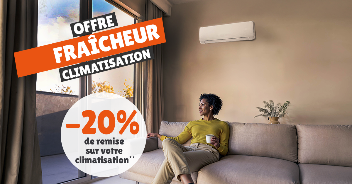 20% de remise sur votre climatisation 2026 avec Garanka